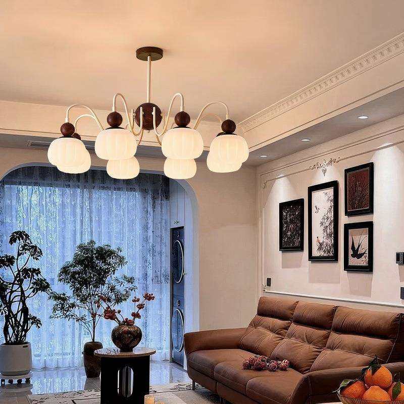 法式中古风客厅吊灯复古胡桃木色南瓜吊灯美式创意餐厅主卧室灯具,农机/农具/农膜,播种栽苗器/地膜机,淘宝优惠券,粉丝福利购,淘宝优惠卷