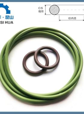 氟胶O型圈内径284.5/289.5/294.5/299.5/314.5/319.5/334.5*8.4mm