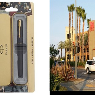 Parker Frontier Matte Black GT Fountain Pen - Fine Nib