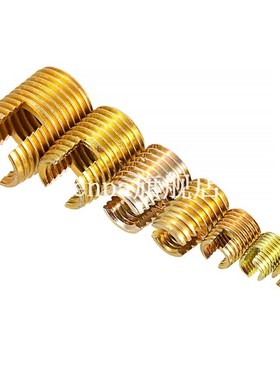 116Pcs Sliver M3-M12 Steel Wire Thread Insert and Gold  Self