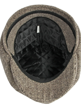HT3336 Autumn Winter Cap Hat Thick Warm Men Beret Cap Male V