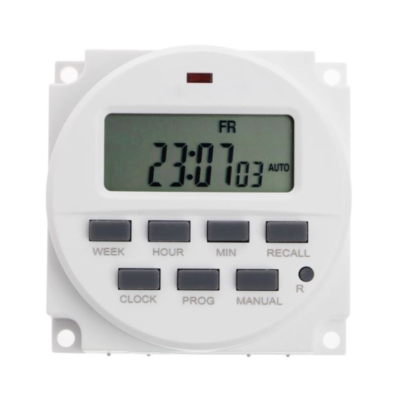 Digal Timer 12V DC 7 Days Programmable Time Swch 1598