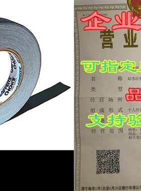 Gaffer Tape 1 inch x 60 Yard Black by GAFFERS CHOICE - A