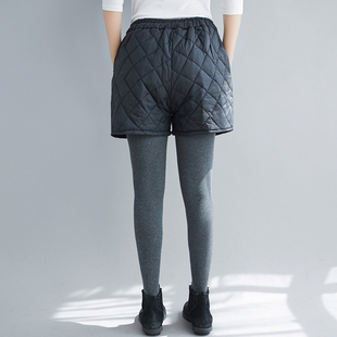 Argyle Solid Thick Korean Waist Style Elastic Winter Color