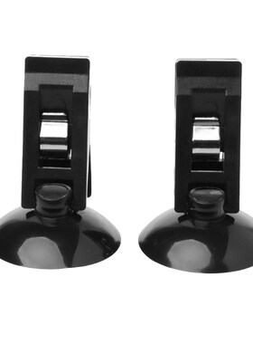 2 Pcs/Lot Car Window Mount Suction Sucker Clips Hook Holders