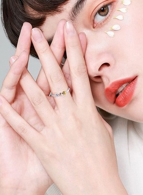 Anxiety Ring Fidget Beads Fidget Ring Spinner Spiral Simulat