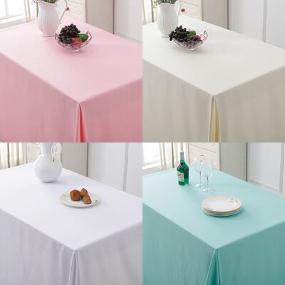 极速White tablecloth cloth art conference room long table