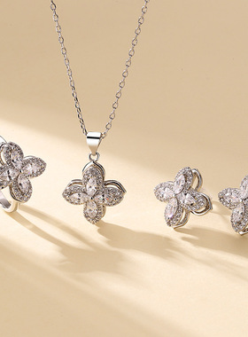 CARLIDANA 3pcs Set Rotatable Flower Fidget Ring Anxiety Sss