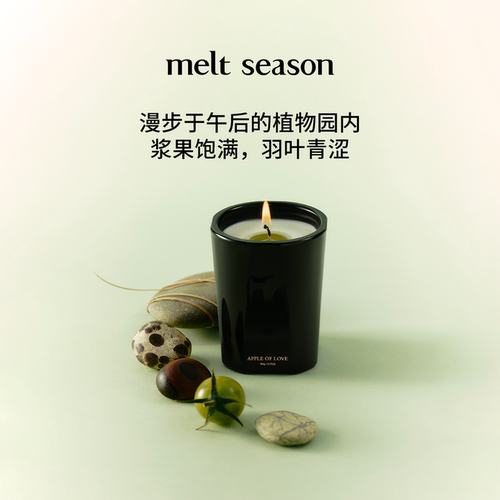 【官方正品】melt season香薰蜡烛90g浆果羽叶香型香薰生日礼物