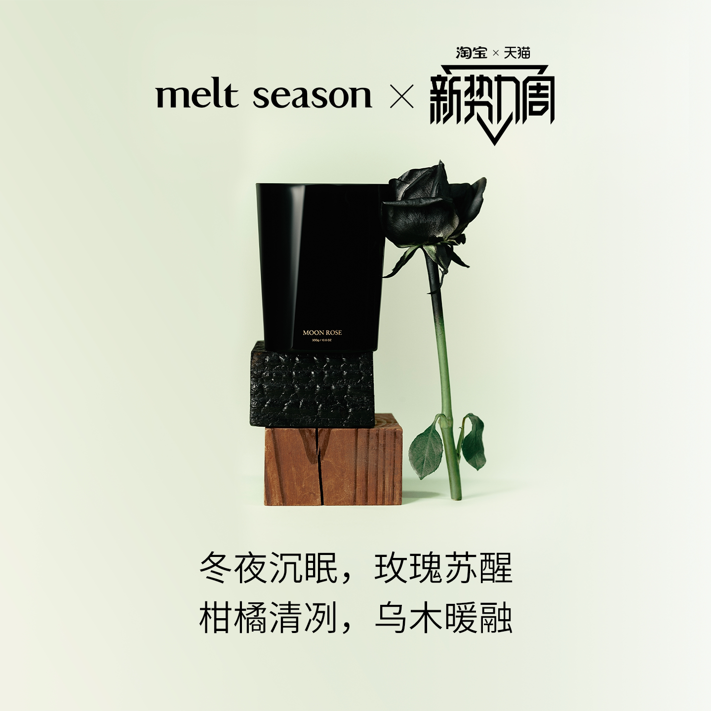 【送礼佳品】melt season香薰蜡烛 300G 大红袍香型枣睡香型