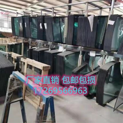 沃得奥龙704/904-B/1304拖拉机驾驶室前档侧窗后档车门钢化玻璃