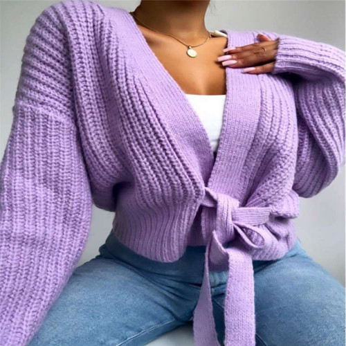 好货Woman Sweaters Cardigan Autumn Winter Long Sleeve Loose