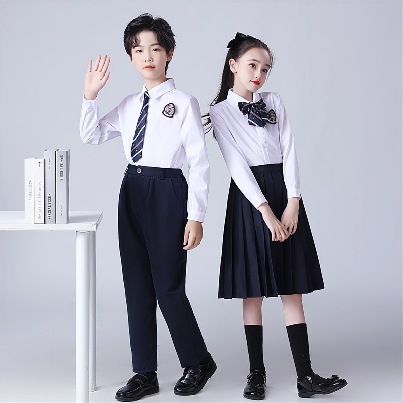 儿童合唱服演出服中小学生朗诵服装集体演讲大合唱礼服背诵表演服