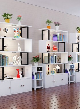 极速Combination of free display cabinet products, barber sho
