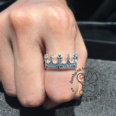 Thomas Sabo 汤玛士 纯银/镀金 皇家 皇冠 戒指 TR2224