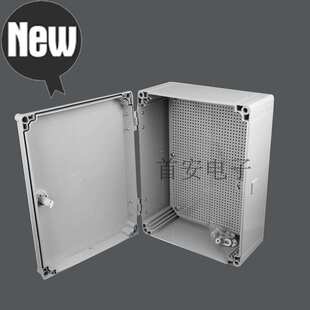 防a水配电箱仪器仪表箱400 160塑料合页防水箱带锁防尘电气箱 300