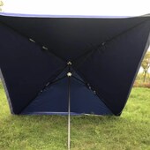 极速太阳伞遮阳伞户外折叠大雨伞摆摊帐篷工地商用伞大号双层伞面