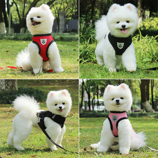 Mesh Accessories Leash 极速Dog and Dog Breathable Harness