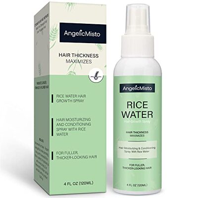 极速Rice Water For Hair Growth  All Natural Vegan Leave in C