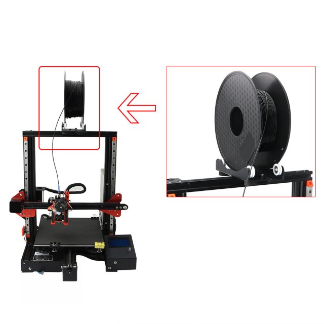 极速Upgrade Filament Holder Adjustable Filament Mount 3D Pri