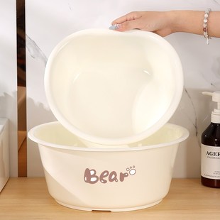 洗脸盆家用洗菜盆加厚儿童洗脚盆女学生宿舍洗衣盆卡通脸盆子耐摔
