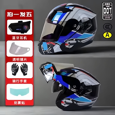 OBK夏季摩托车半盔大码男女士通勤电动车头盔踏板四分之三盔OF608
