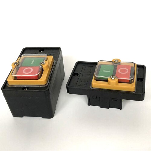 台钻开关KAO-5M防水型控制开关KA0-10KH机床按钮AC220V/380V 10A