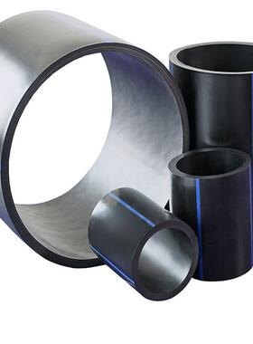 pe穿线管hdpe管黑色20/32/40弱电线管电缆穿线保护套管塑料管