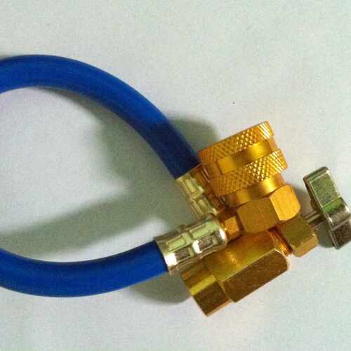 r134a recharge hose 欧美汽车空调增效堵漏剂补充加氟管 AL401W