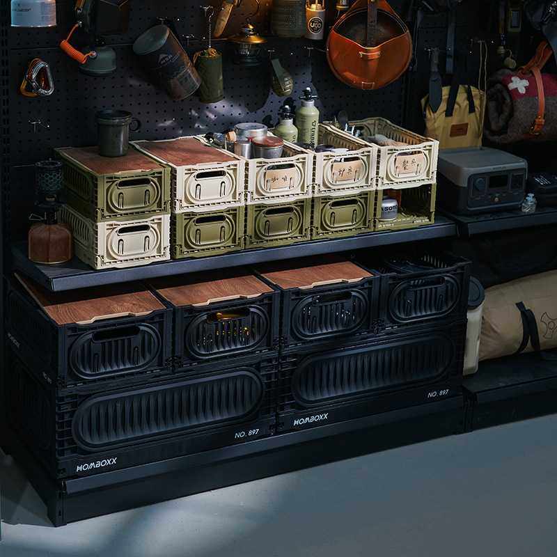 山系工业风折叠收纳筐户外露营杂物整理桌迷你收纳篮潮物箱车载框,户外/登山/野营/旅行用品,露营折叠箱,淘宝优惠券,粉丝福利购,淘宝优惠卷