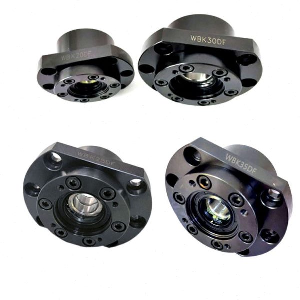 精密滚珠丝杆固定轴承座WBK25DF WBK25DFD WBK25DFF丝杆座子现货