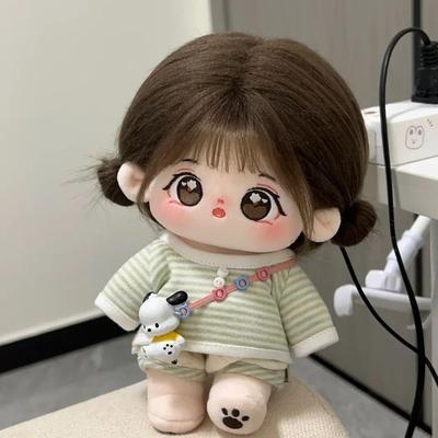可爱棉花娃娃20cm小晕女