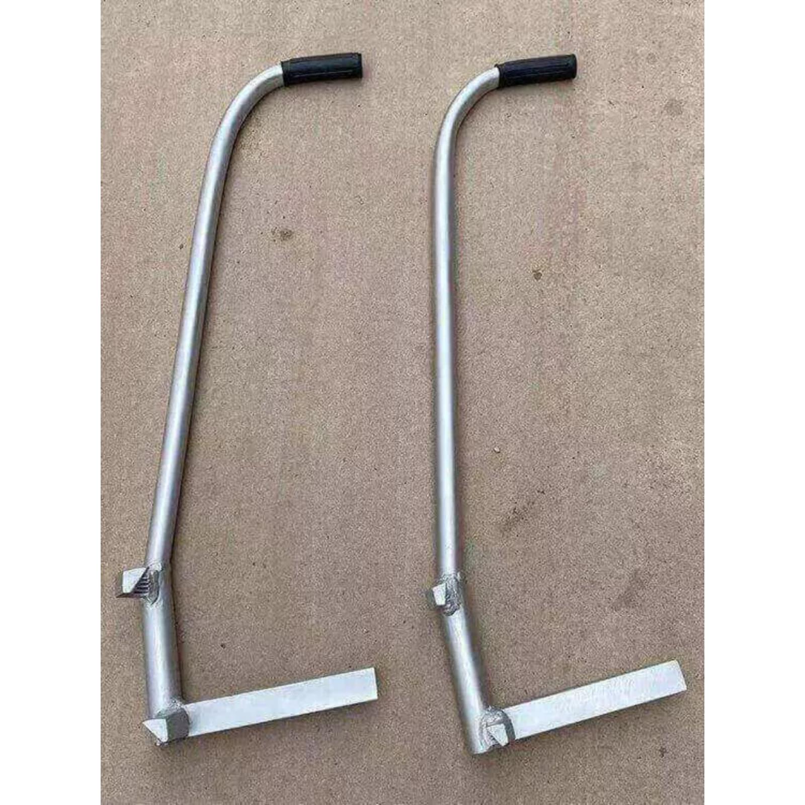 大棚插钢管神器打洞器钢管骨架安装工具拔杆起桩提管支架手持插地