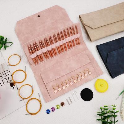 可拆卸环形针手工毛衣针编织棒针毛衣针织毛线 线针编织工具收纳