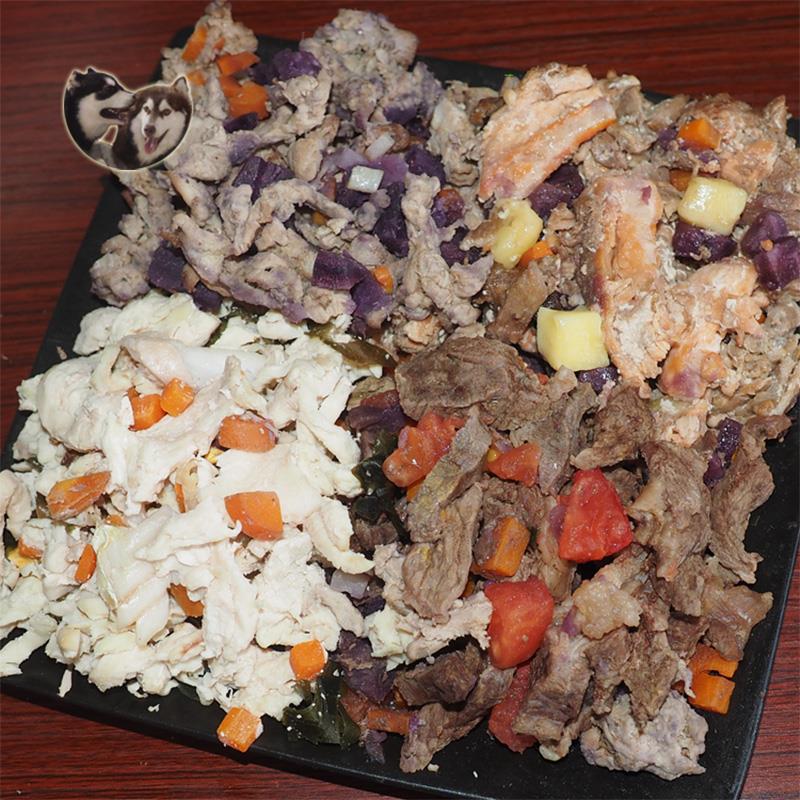 无谷狗湿粮 狗饭熟自制 宠物鲜食手工狗食犬罐头阿拉斯加拌粮副食