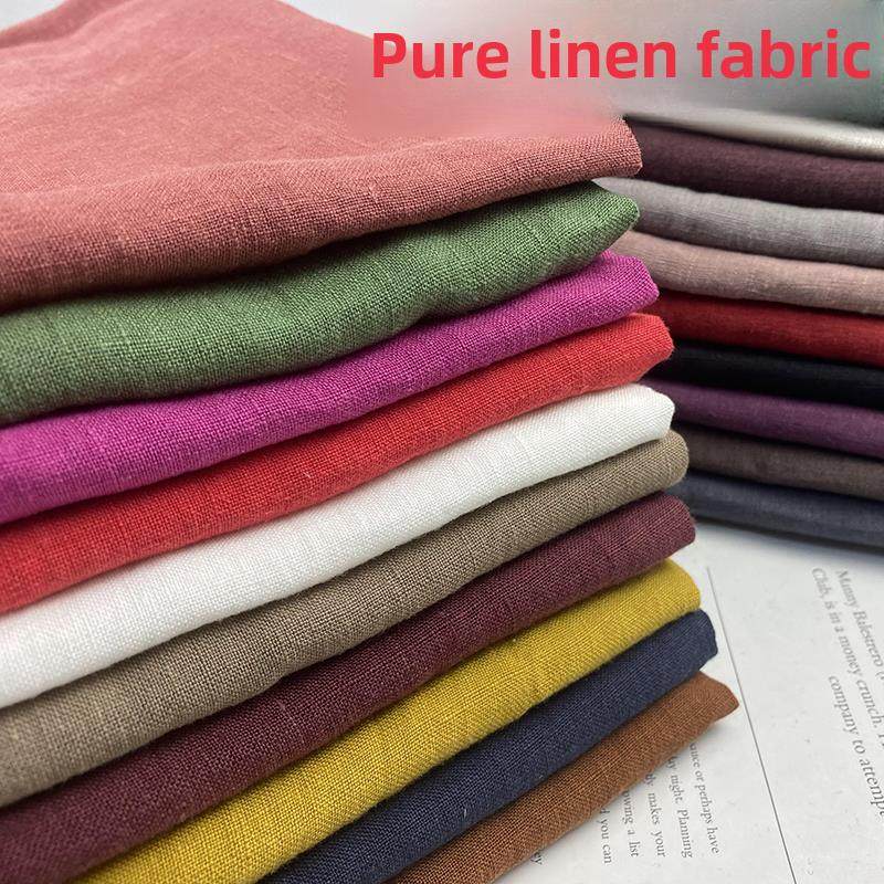 高档纯亚麻面料沙洗民族风格服装面料夏装薄裤棉麻麻衬衫,居家布艺,海绵垫/布料/面料/手工diy,淘宝优惠券,粉丝福利购,淘宝优惠卷
