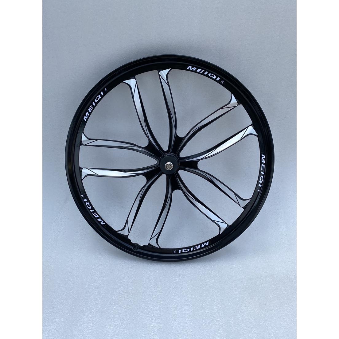 纯镁合金24寸26寸27.5寸优质 十刀一体轮登山自行车轮组碟煞旋飞