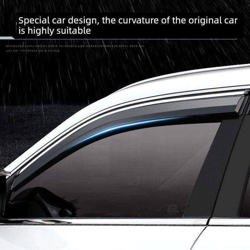 适用于捷途旅行车窗防雨眉防雨罩汽车防雨窗防雨眉防雨罩后视镜防