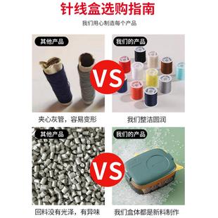 实用 针线盒好缝补缝纫缝衣线宿舍收纳质量针线包家庭家用工具套装