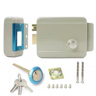 1073电控锁单元门电锁12V社区大门锁楼宇对讲单元门禁电控锁遥控