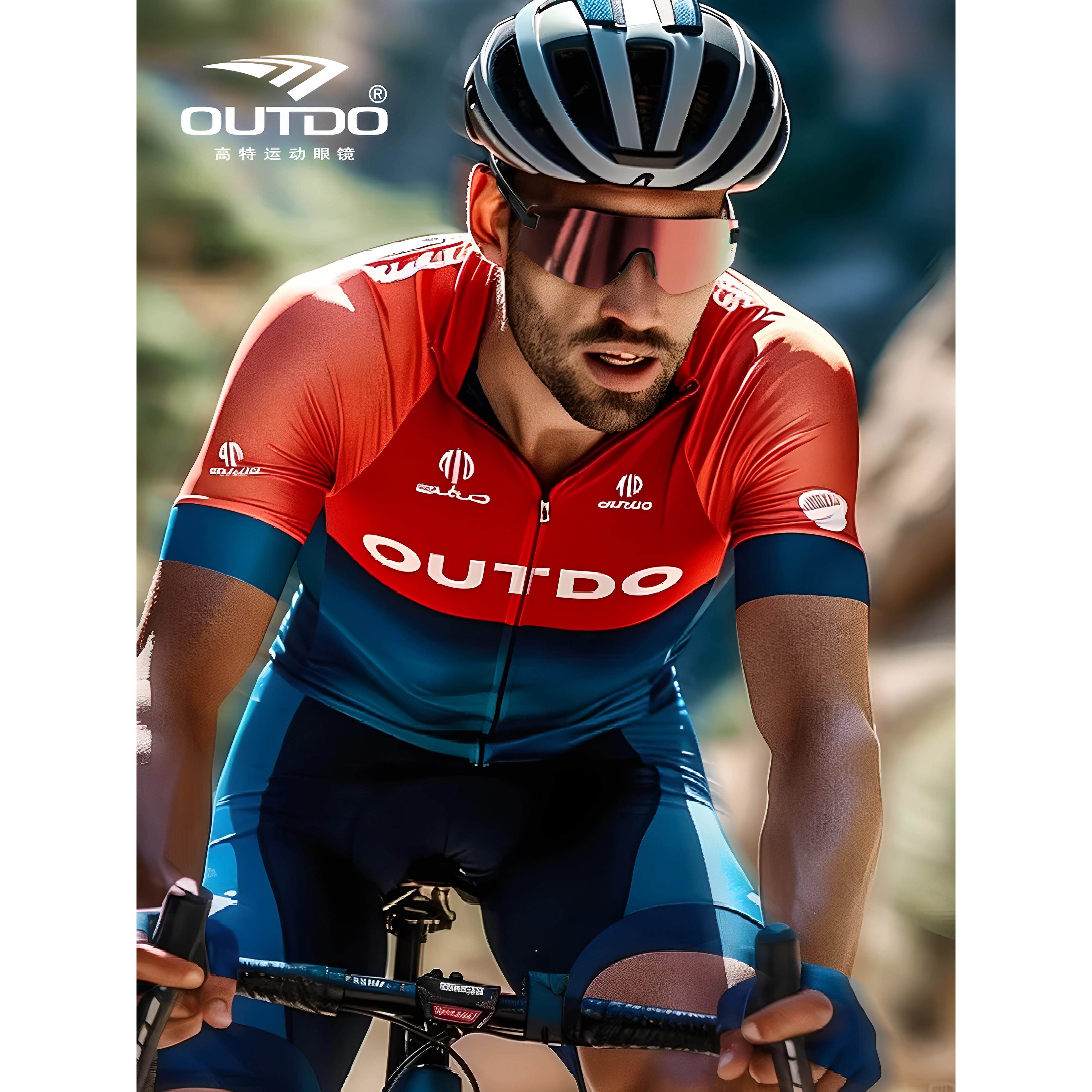 高特运动骑行眼镜男女款日夜两用骑车变色墨镜防风登山护目镜墨镜