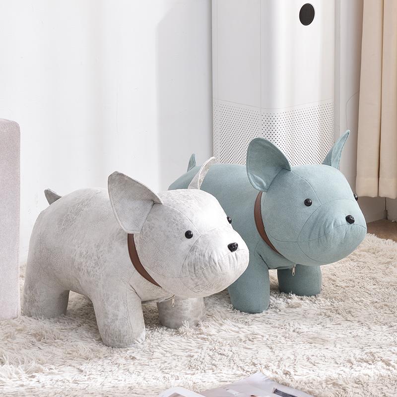 轻奢动物坐凳网红小凳子家用门口换鞋凳创意卡通脚踏凳儿童沙发凳