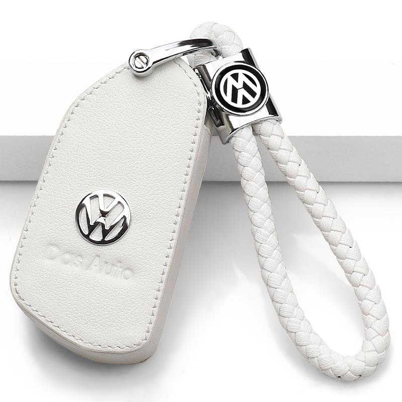 适用23/24款大众ID3 id4 CROZZ新ID6X钥匙套电动车包壳扣牛皮男女