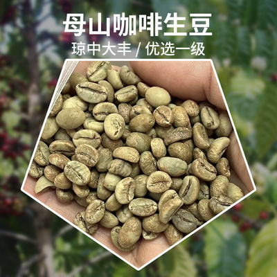 咖啡生豆 海南咖啡豆罗布斯塔日晒水洗1000g 意式手冲拼配商业