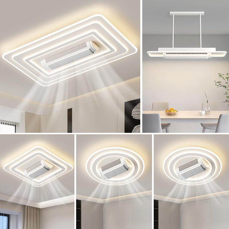 2025新款全光谱护眼简约现代隐形无叶吊扇灯客厅卧室吸顶灯具组合,家装灯饰光源,风扇灯,淘宝优惠券,粉丝福利购,淘宝优惠卷