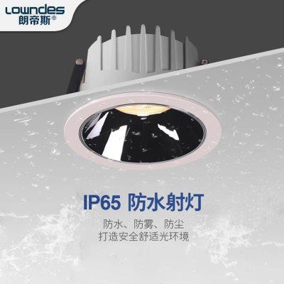 防水led筒灯射灯嵌入式天花灯厕所卫生间浴室厨房IP65防雾无主灯
