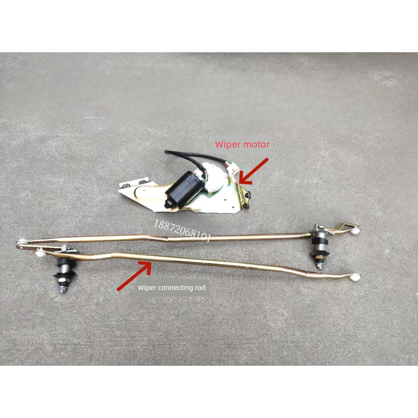 适用于东风Dolica D6D7 Fredka Case雨刮器汽车雨刮器连杆杆总成