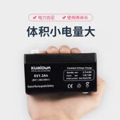 6v1.3ah蓄电池电瓶6v电子秤电池6伏20hr童车专用电子称大全充电器