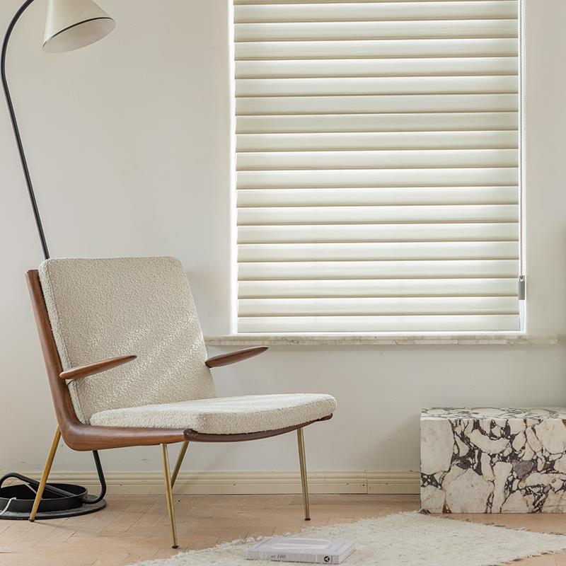 高端罗马帘香格里拉帘百叶卷拉帘阳台卧室书房免打孔遮光升降窗帘