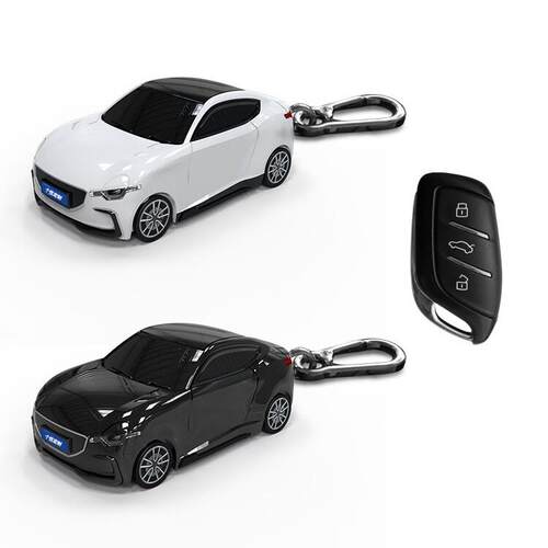 适用于Mg车型钥匙套与汽车轻定制车型跑车外观钥匙塑料壳扣